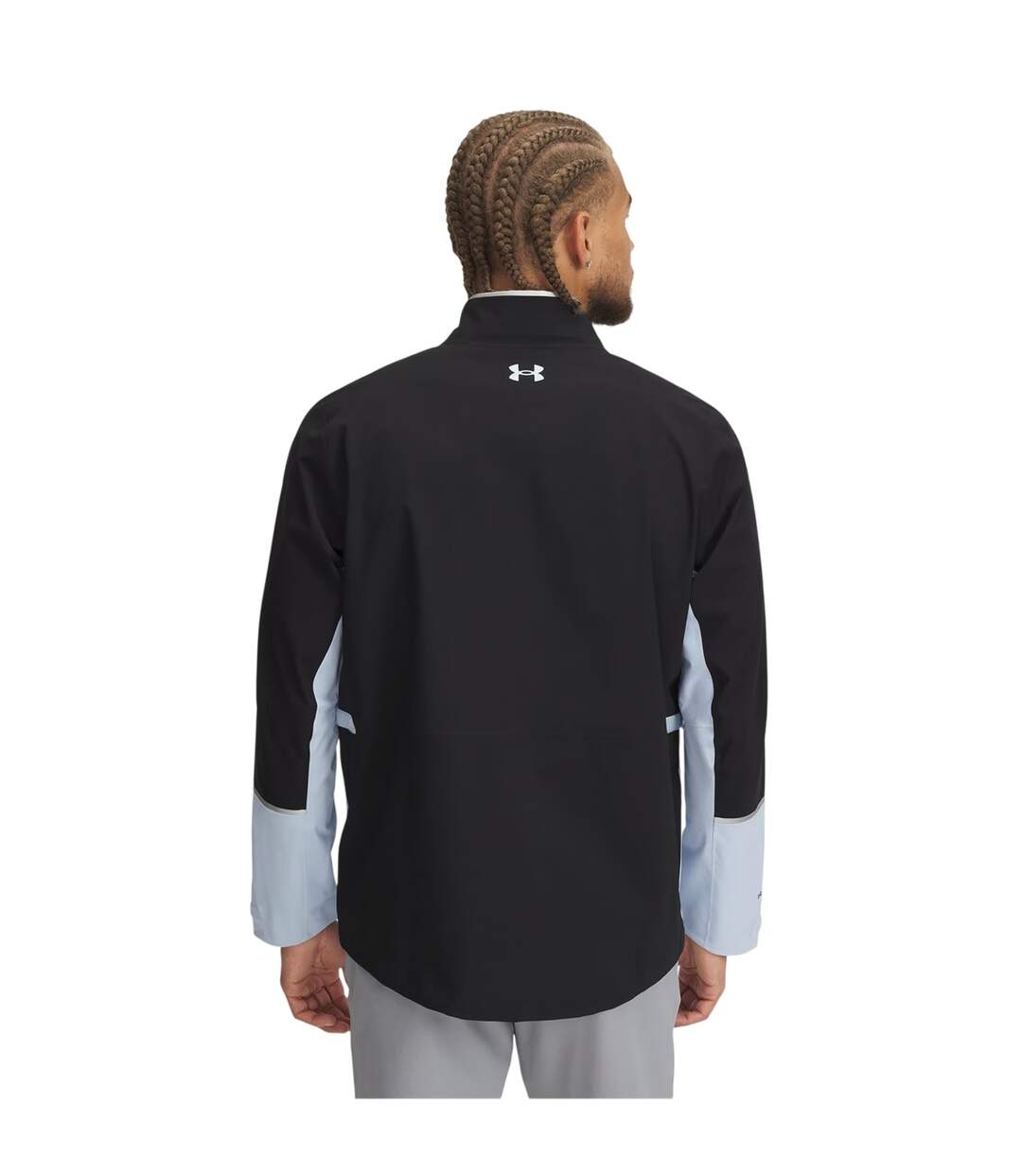 Mens Drive Pro Colour Block Jacket Black Under Armour-2