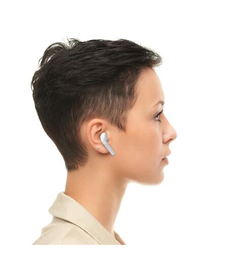 Écouteurs Sans Fils Earbox Power 17cm Blanc