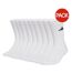 Lot De 10  Chaussettes Essentials Adulte Blanc Adidas-1