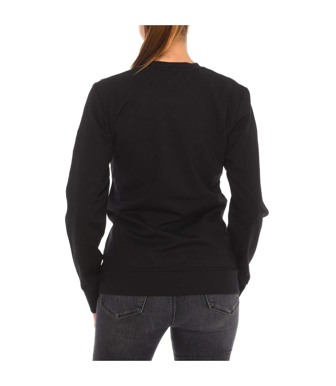 Women's long-sleeved crew-neck sweatshirt 9024210