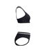 Womens/ladies Vanquisher Performance Two-piece Swimsuit Black Speedo-4