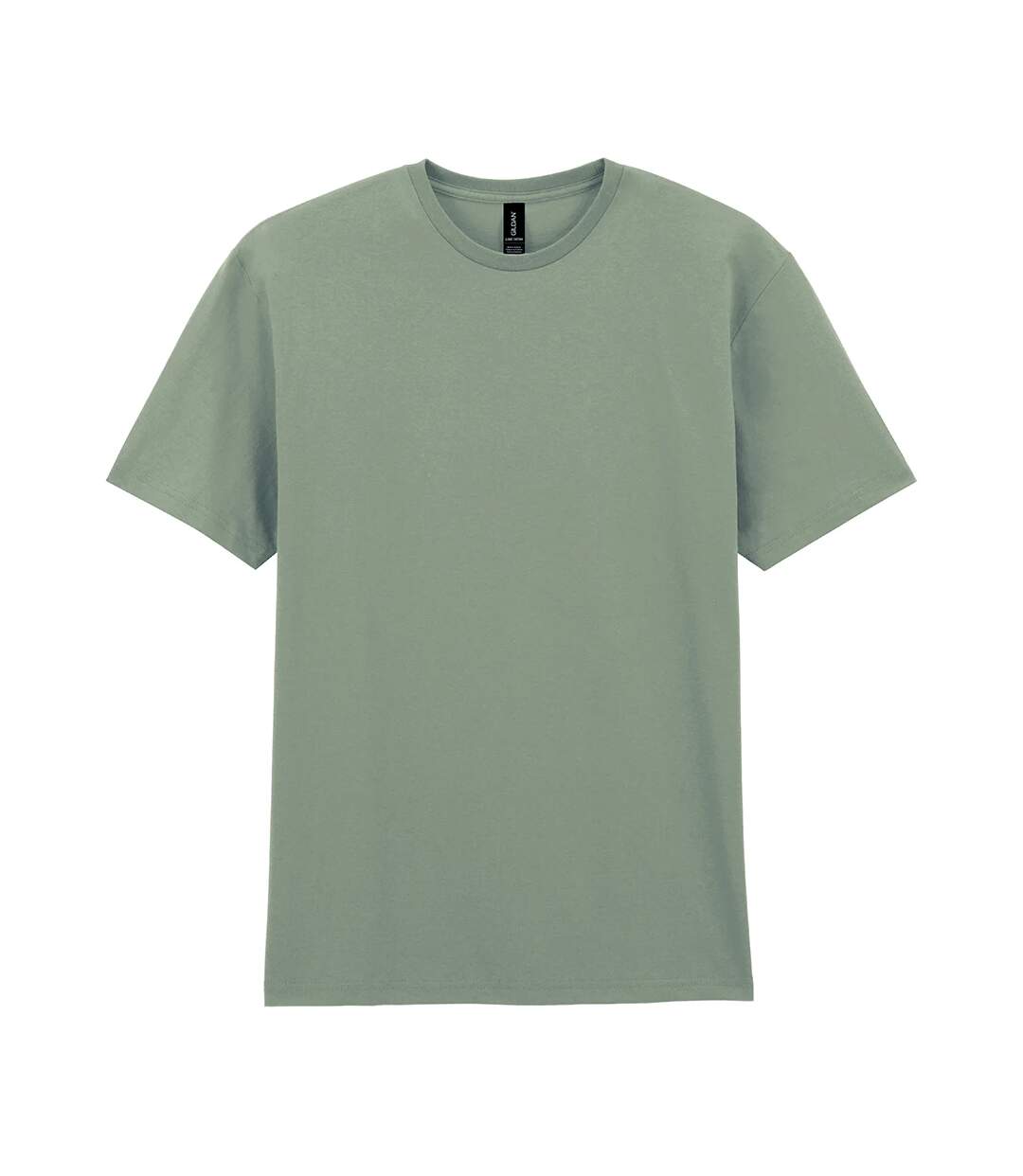 T-shirt Homme Vert De Gris Gildan-1