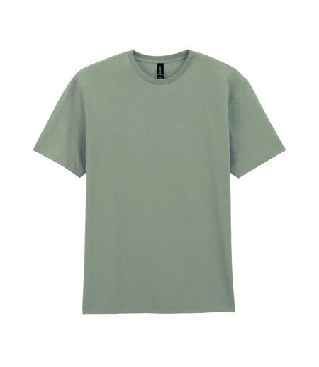 T-shirt Homme Vert De Gris Gildan