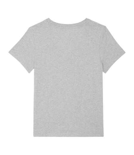T-shirt Manches Courtes Motif/style Logo Femme Gris Chiné Levis
