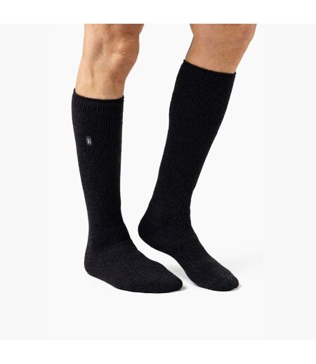 Mens Outdoor Knee High Thermal Merino Wool Socks for Winter
