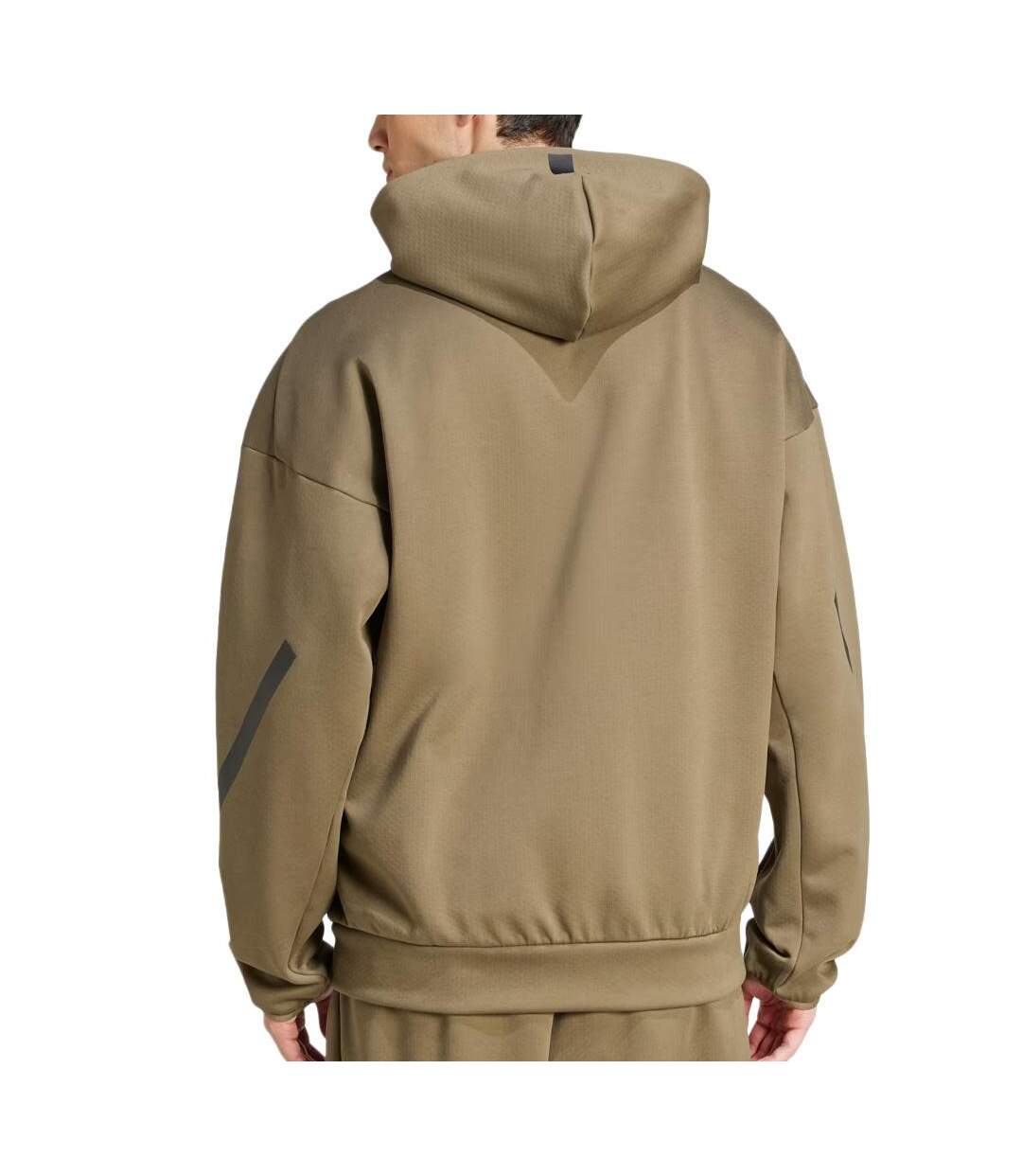 Sweat zippé marron homme adidas jd9600-2