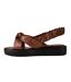 Mens Tec Fuse Platform Sandals Cove Green Taupe Grey Hi-Tec-3