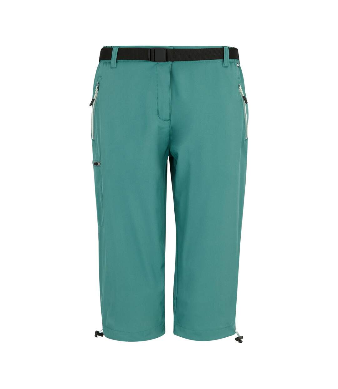 Womens/ladies Xert Stretch Capri Trousers Ivy Moss Regatta-2