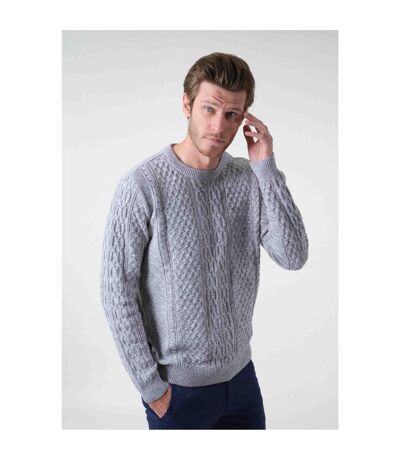 Pull manches longues col rond  Grey