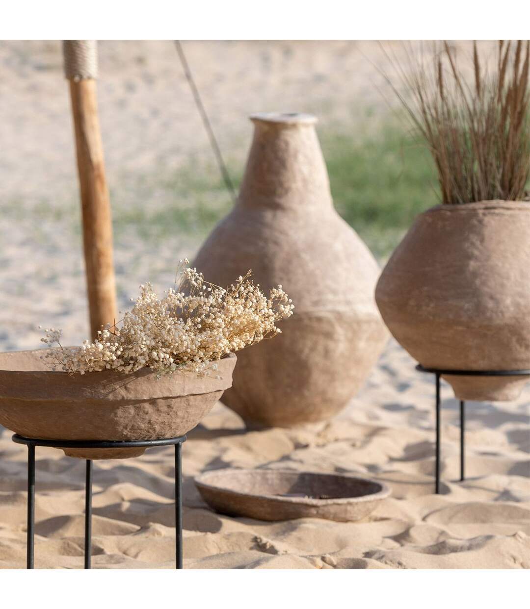 Vase Déco Chad 96cm Naturel-2