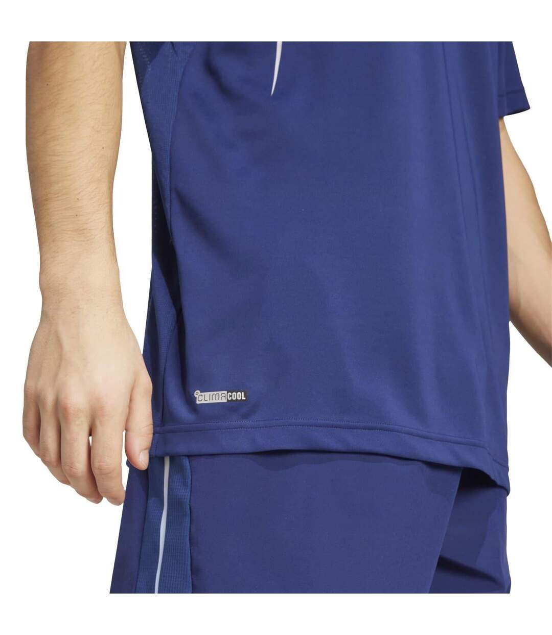 T-shirt Tech Homme Bleu Foncé Adidas-4