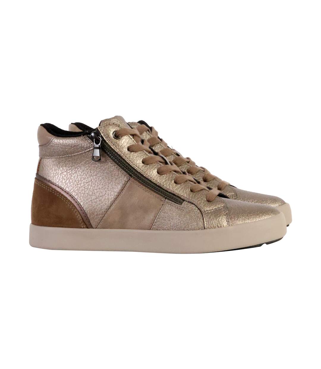 Basket Montante Cuir Geox Blomiee-3