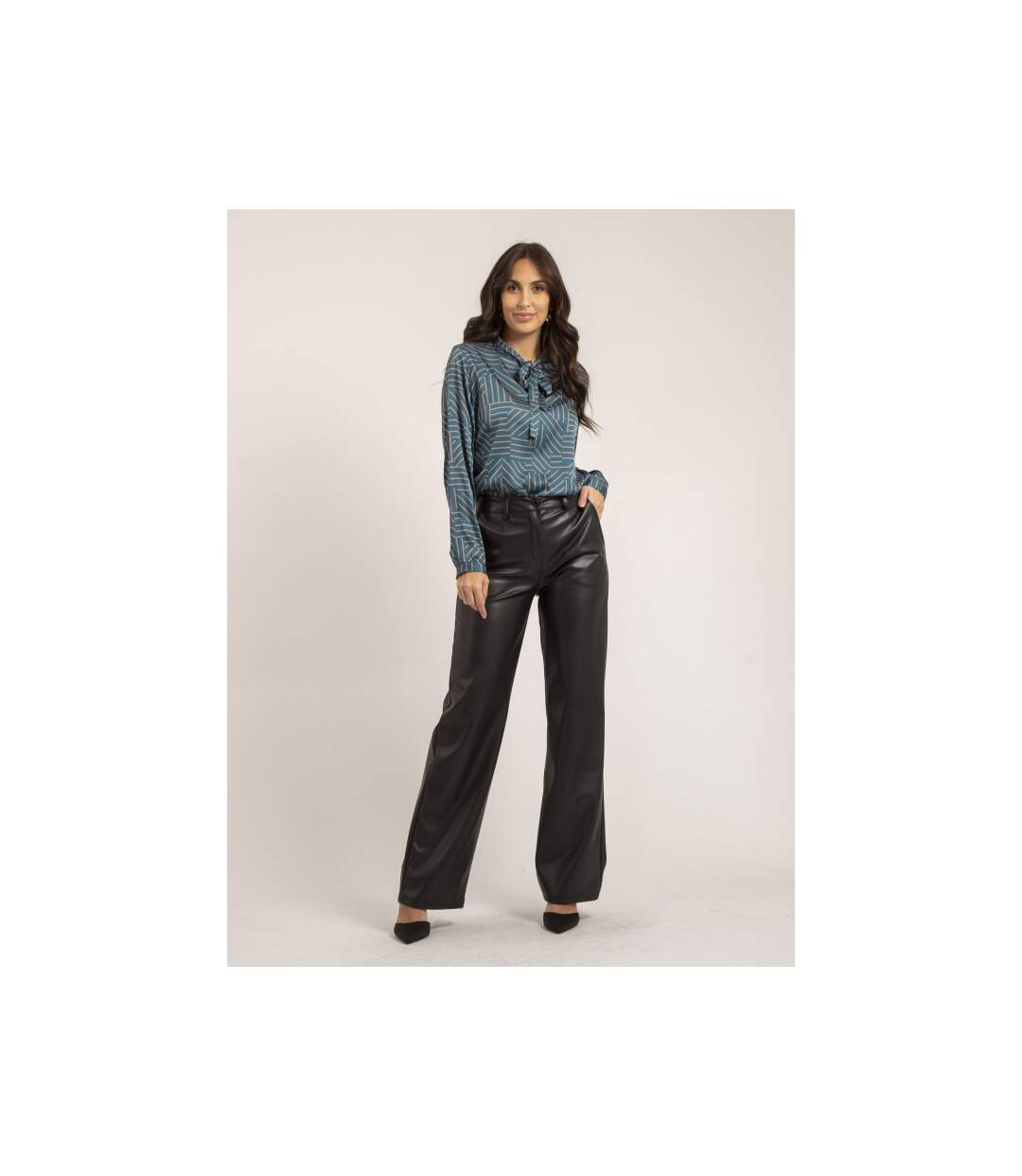 Blouse fluide motifs OZALIA - Dona X Lisa-4