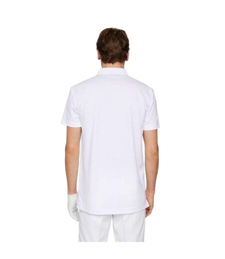 Polo Motif/style Pont Bridge Homme Blanc J.Lindeberg