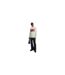 Mens Ski Turtle Neck Jumper White Boss-1