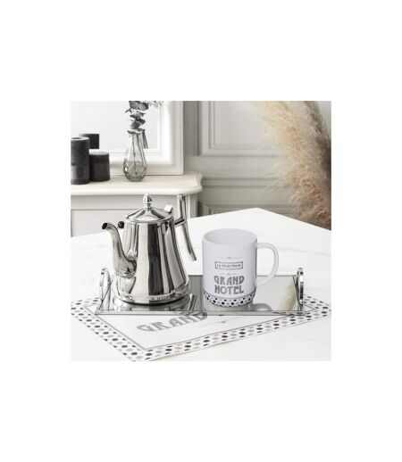 Lot de 6 Mugs Grand Hôtel 30cl Blanc