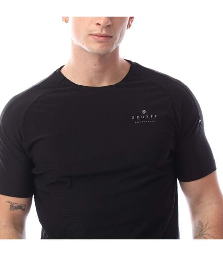 T-shirt System Homme Noir Cruyff
