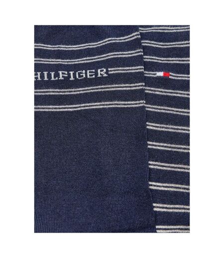 Chaussettes Motif/style Rayé Femme Bleu Marine Tommy Hilfiger