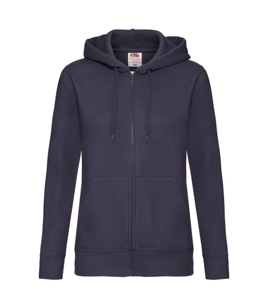 Sweat À Capuche Premium Sweat Femme Bleu Marine Sombre Fruit Of The Loom-1