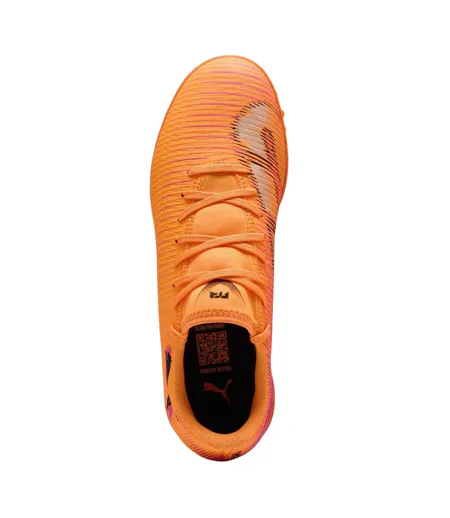 Mens Future 8 Play Embossed Turf Training Astro Turf Trainers Orange Black Puma