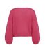 Pull rose femme vila choca-2