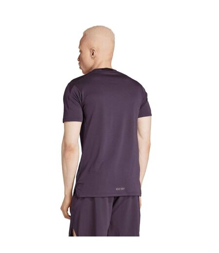 Mens Heat.rdy Technology Training T-shirt Aurora Black Adidas