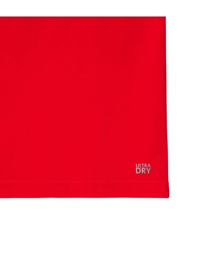 Mens Daniil Medvedev Regular Tennis Polo Shirt Red Lacoste