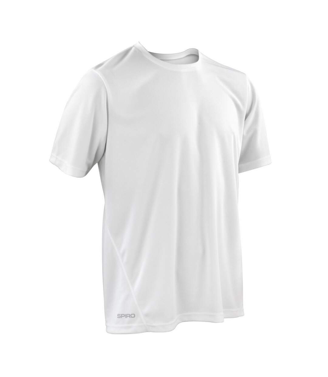 T-shirt performance adulte blanc Spiro-1