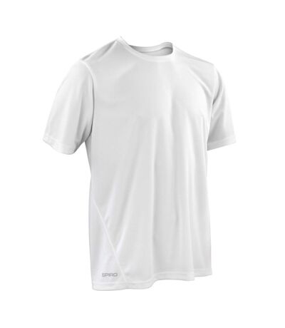 T-shirt performance adulte blanc Spiro