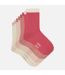 Lot de 4 paires de mi-chaussettes coton peigné EcoDim-1