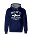 Jaws Unisex Adult Quint´s Shark Fishing Hoodie (Navy)