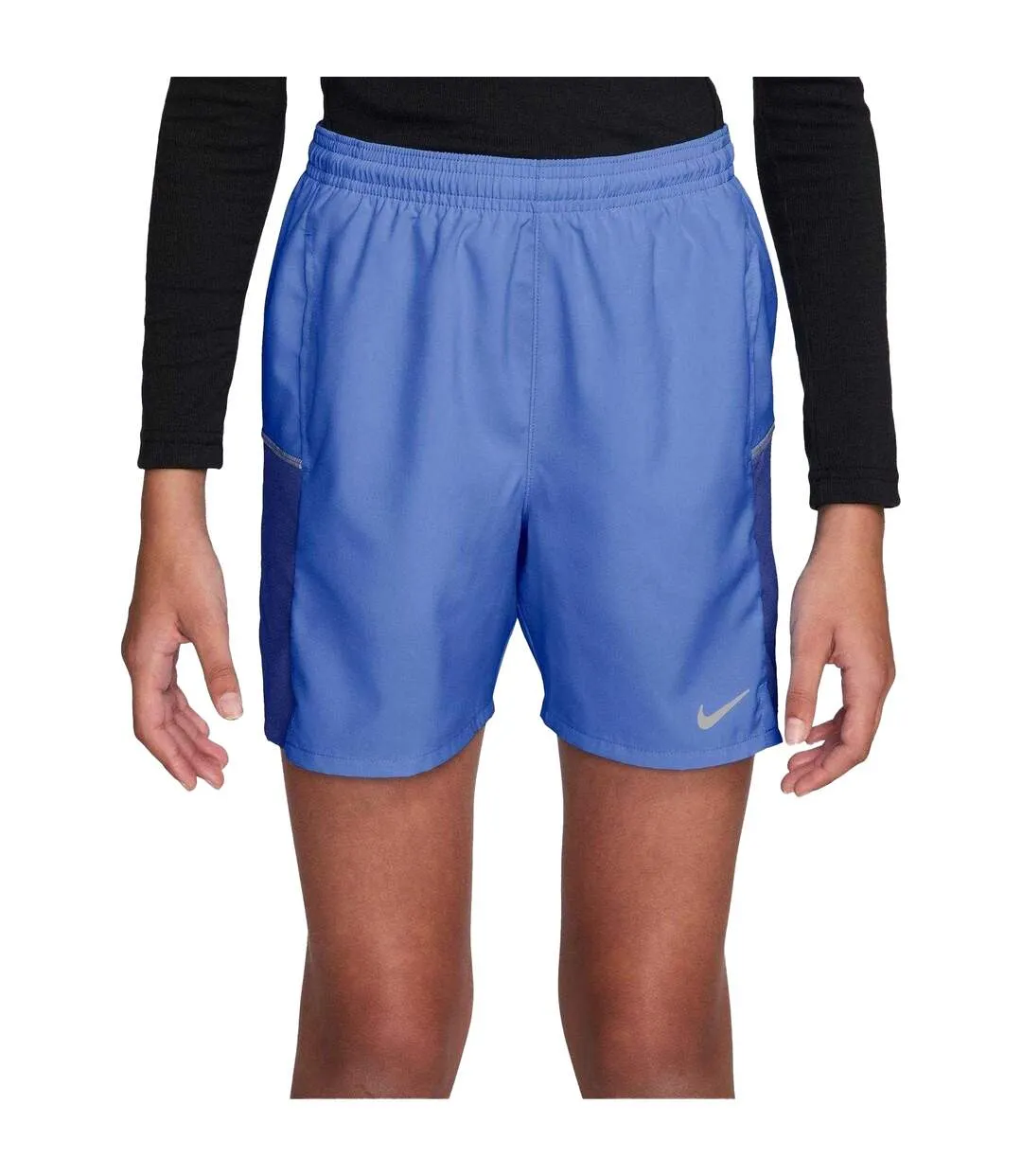 Short De Course Miler Femme Bleu Roi Nike-1