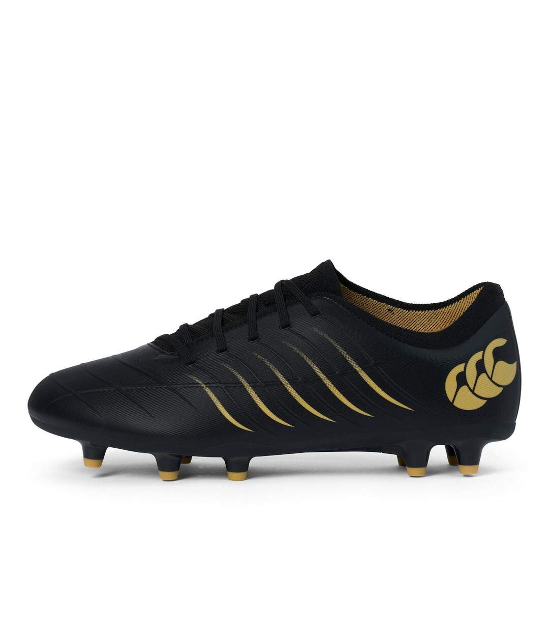 Mens Phoenix 2.0 Elite Firm Ground Rugby Boots Black Canterbury-1