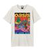 Unisex adult be here now oasis t-shirt vintage white Amplified-1