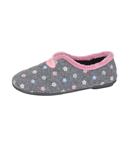 Chaussons Carol Femme Gris Sleepers