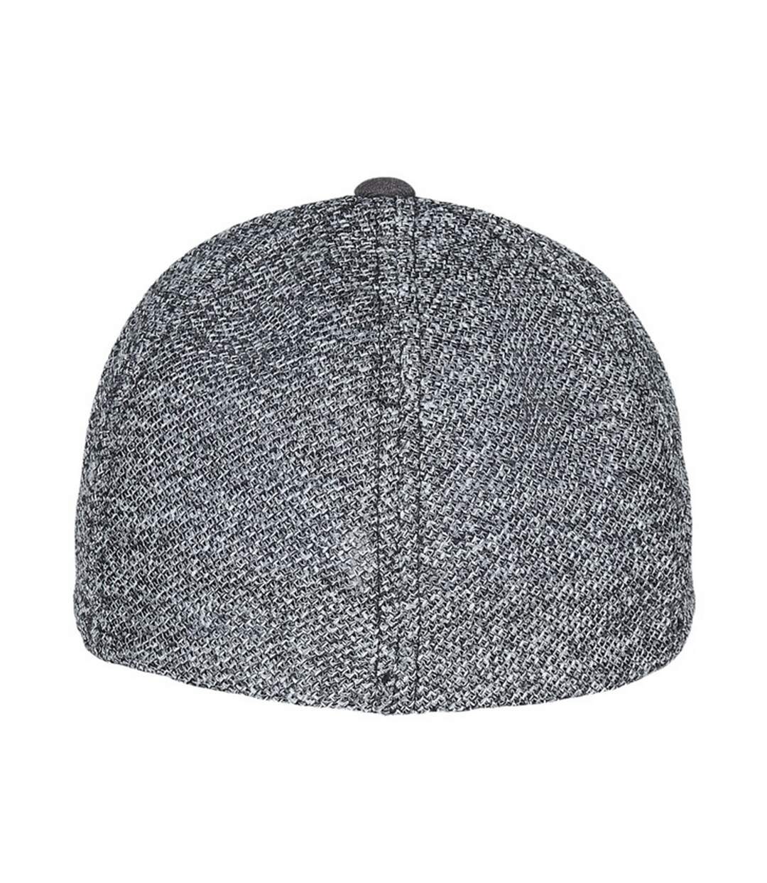 Casquette Trucker Motif/style Chiné Noir Gris Chiné Flexfit-2