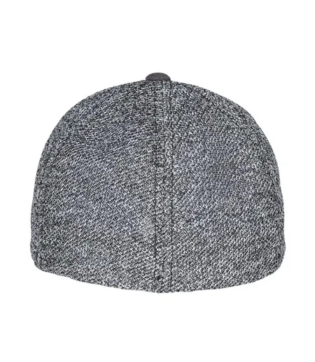 Casquette Trucker Motif/style Chiné Noir Gris Chiné Flexfit