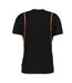 T-shirt Motif/style Contrasté Homme Noir Orange Fluo Kustom Kit-2