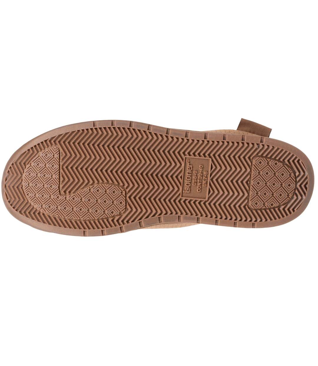 Isotoner Chaussons Mules homme suédine, semelle sport légère et resistante-4