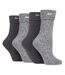 Ladies 4 Pack Super Soft Walking Boot Socks | Outdoor Socks for Hiking-1