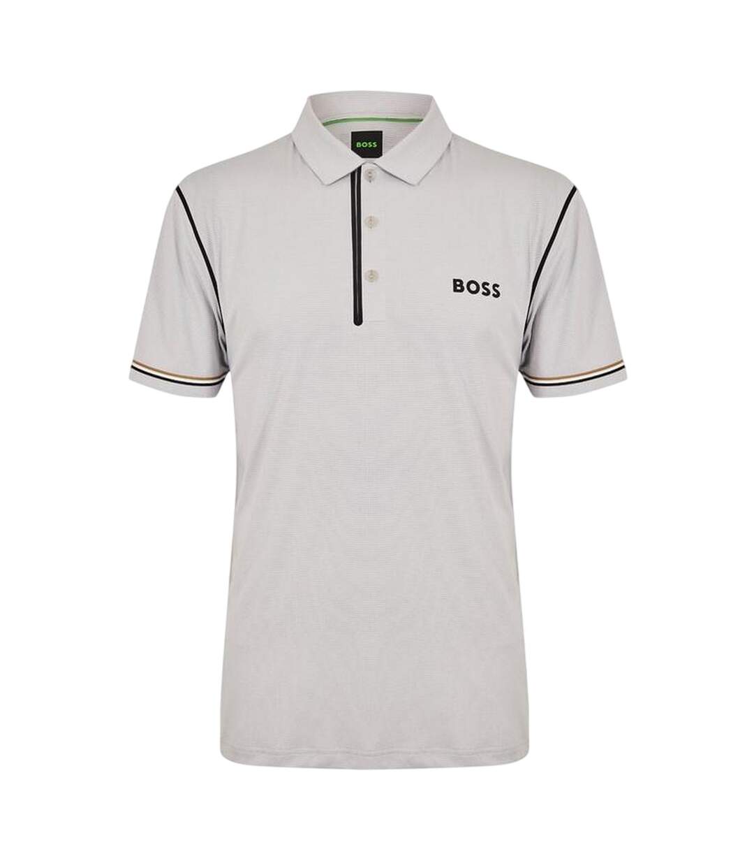 Polo Paddytech Goc Homme Gris Clair Gris Pastel Boss-1