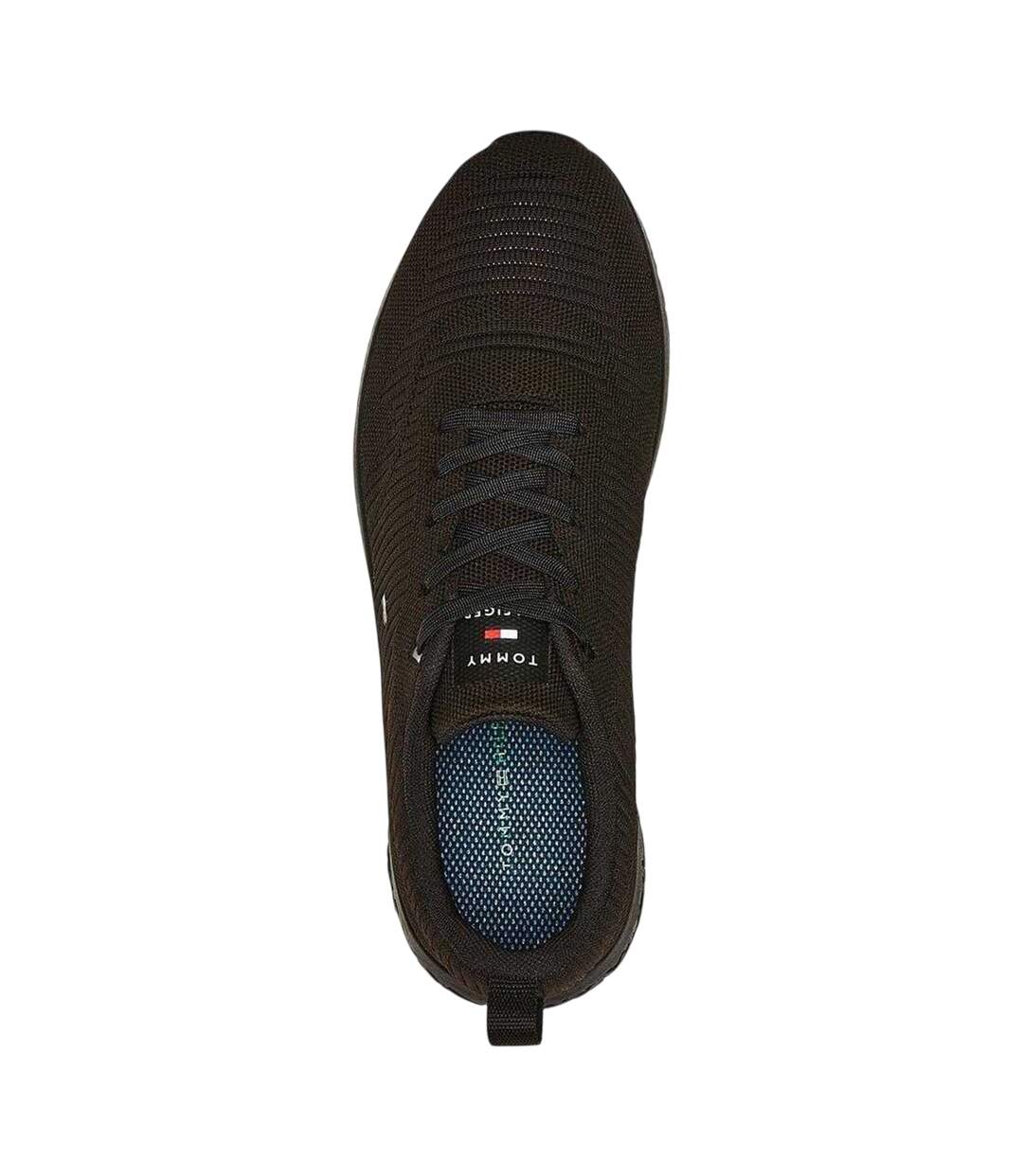Mens Tevo Run Running Trainers Black Tommy Hilfiger-3