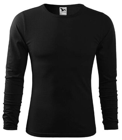T-shirt manches longues - Homme - MF119 - noir