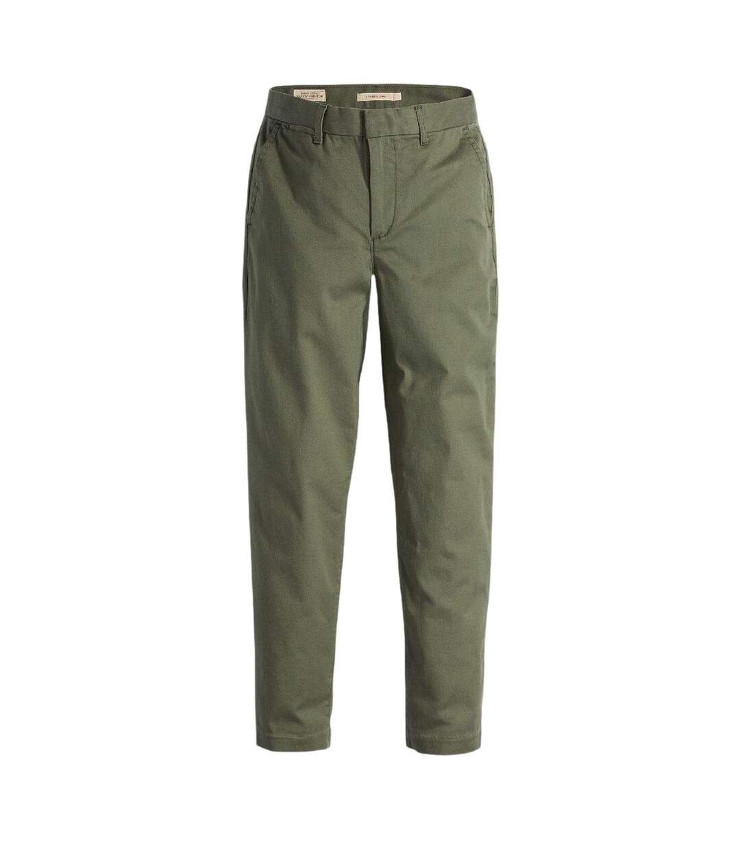 Chino Essential Homme Vert De Gris Levis-1