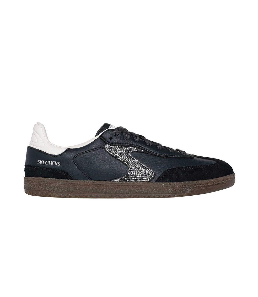 Baskets Motif/style Imprimé Léopard Femme Noir Skechers-3