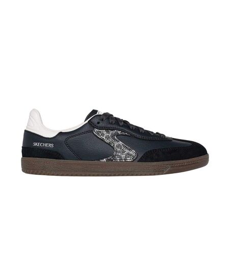 Baskets Motif/style Imprimé Léopard Femme Noir Skechers