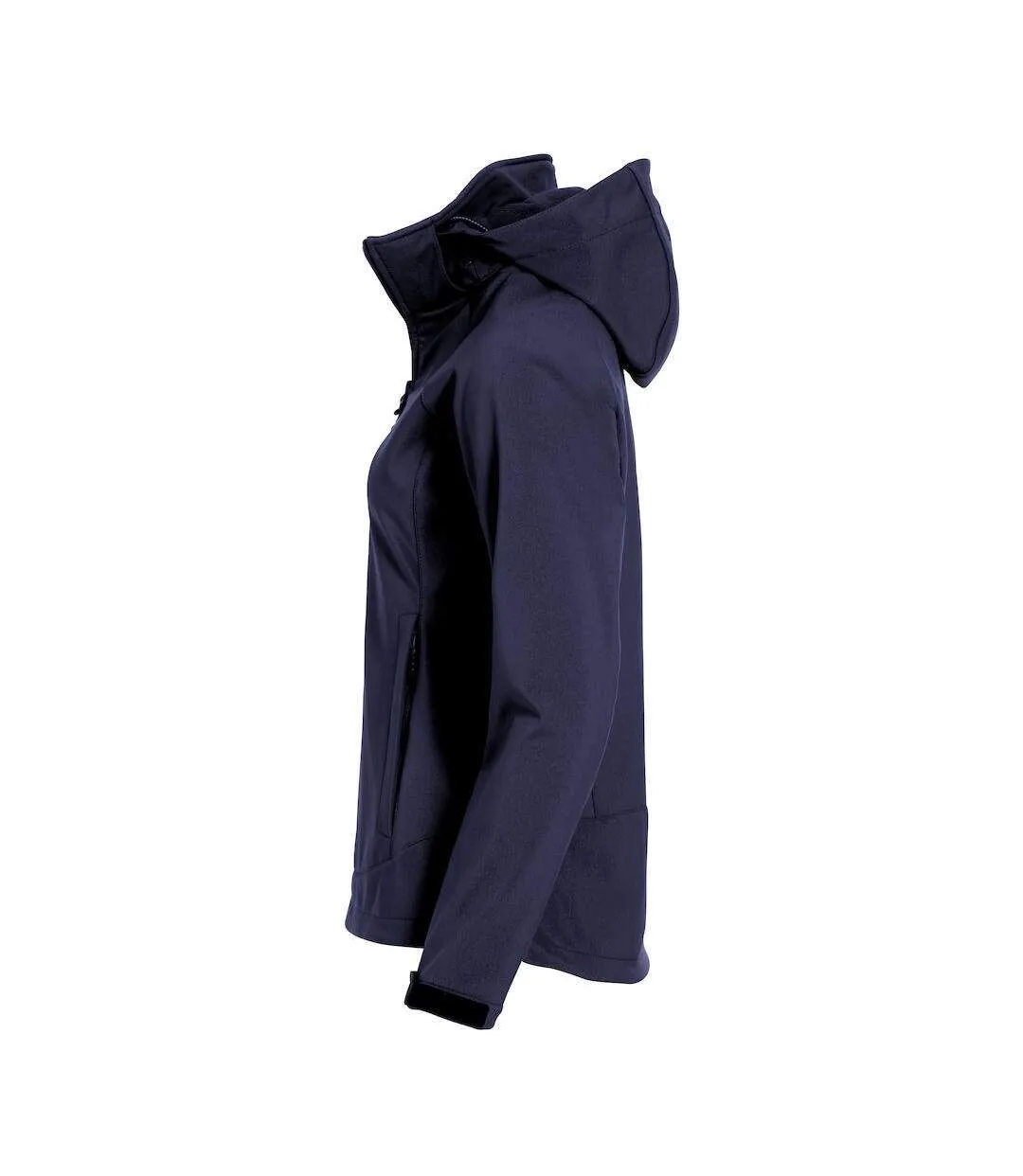 Veste Softshell Milford Femme Bleu Marine Foncé Clique-3