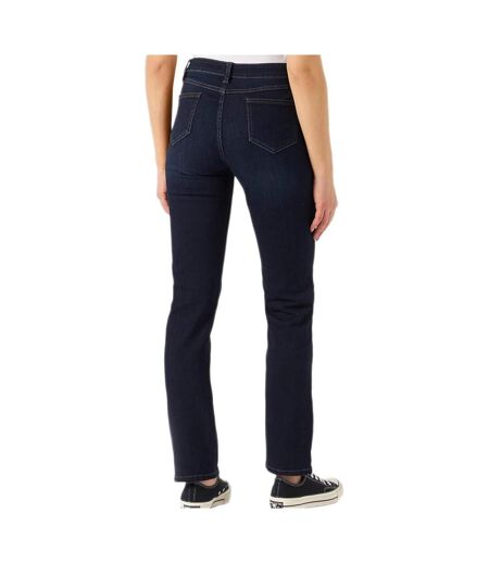 Jean droit bleu foncé  femme morgan 221