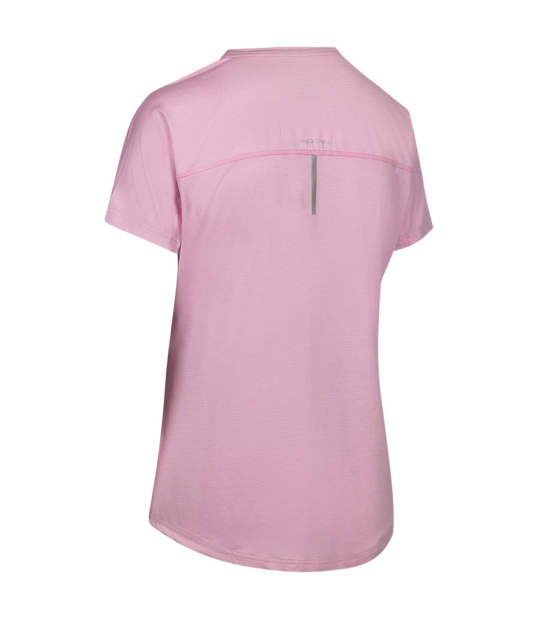 Womens/ladies muskwa knitted t-shirt pink peony Trespass-2