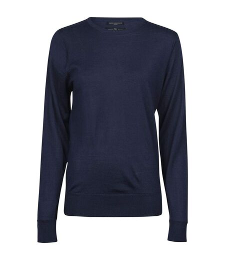 Tee Jays Womens/Ladies Crew Neck Sweatshirt (Navy) - UTBC5105